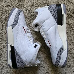 Air Jordan 3 Retro Mid White Cement Reimagined Brand New Sz 6Y